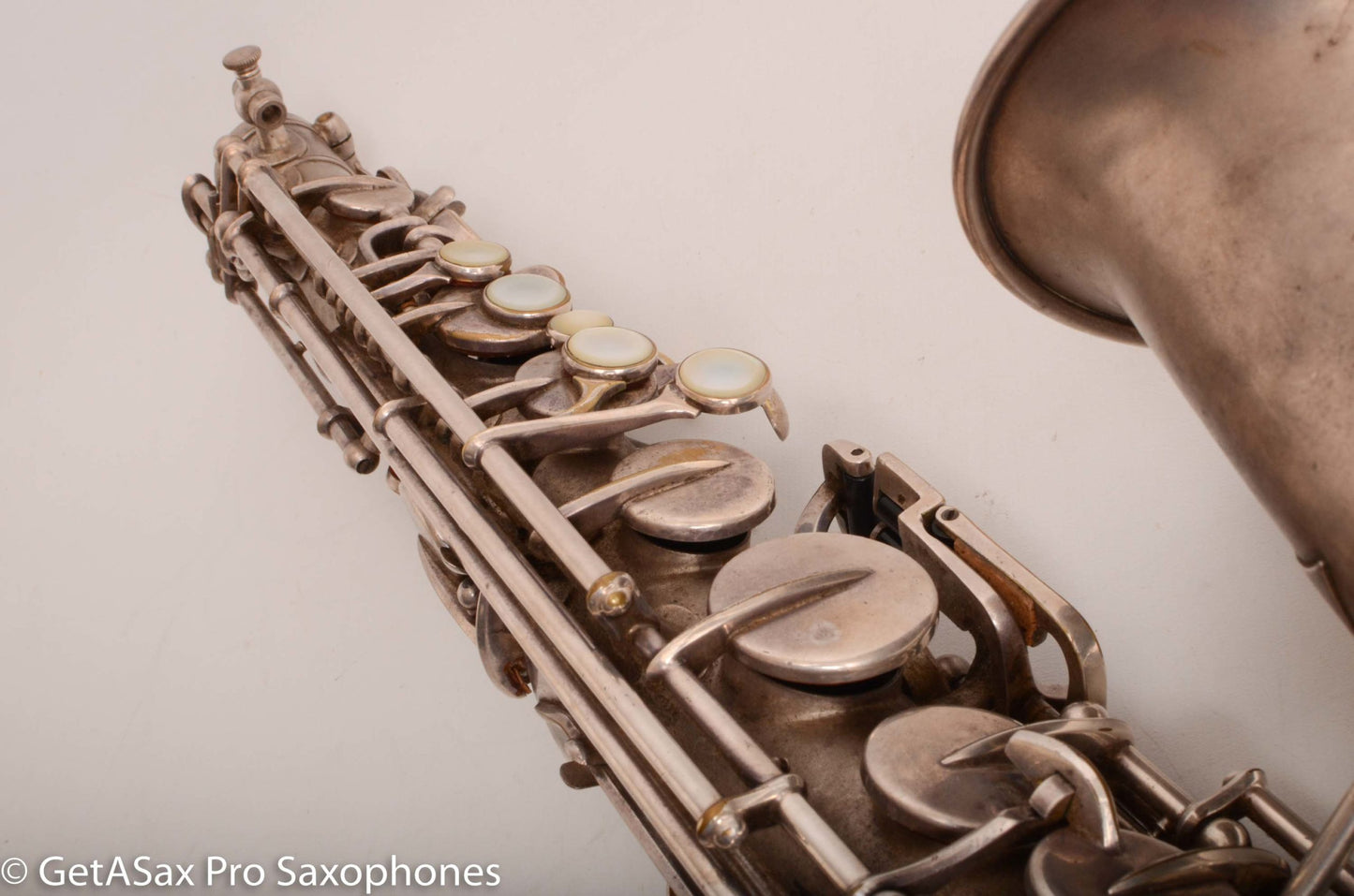 Buescher True Tone Alto Silver 257528 Good Condition