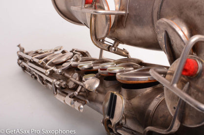 Buescher True Tone Alto Silver 257528 Good Condition