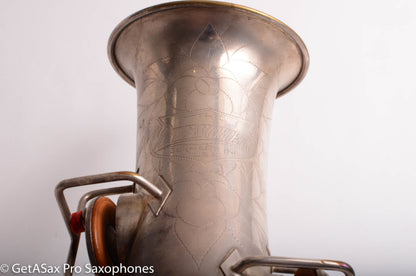 Buescher True Tone Alto Silver 257528 Good Condition