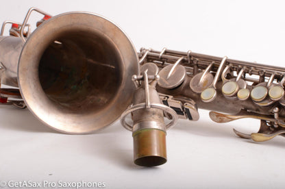 Buescher True Tone Alto Silver 257528 Good Condition