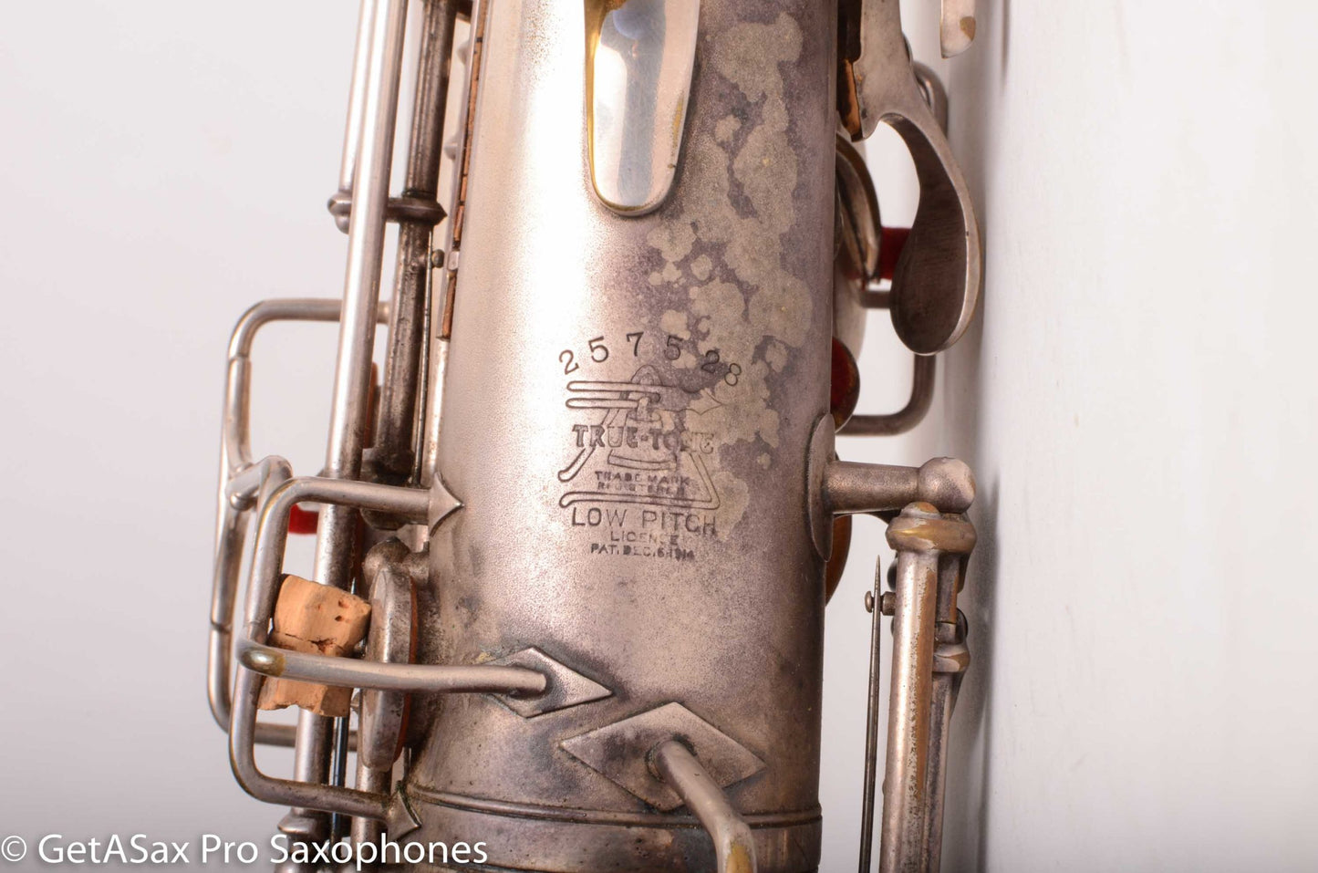 Buescher True Tone Alto Silver 257528 Good Condition