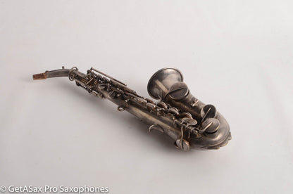 Buescher True Tone Curved Soprano 71xxx Original Silver High Eb