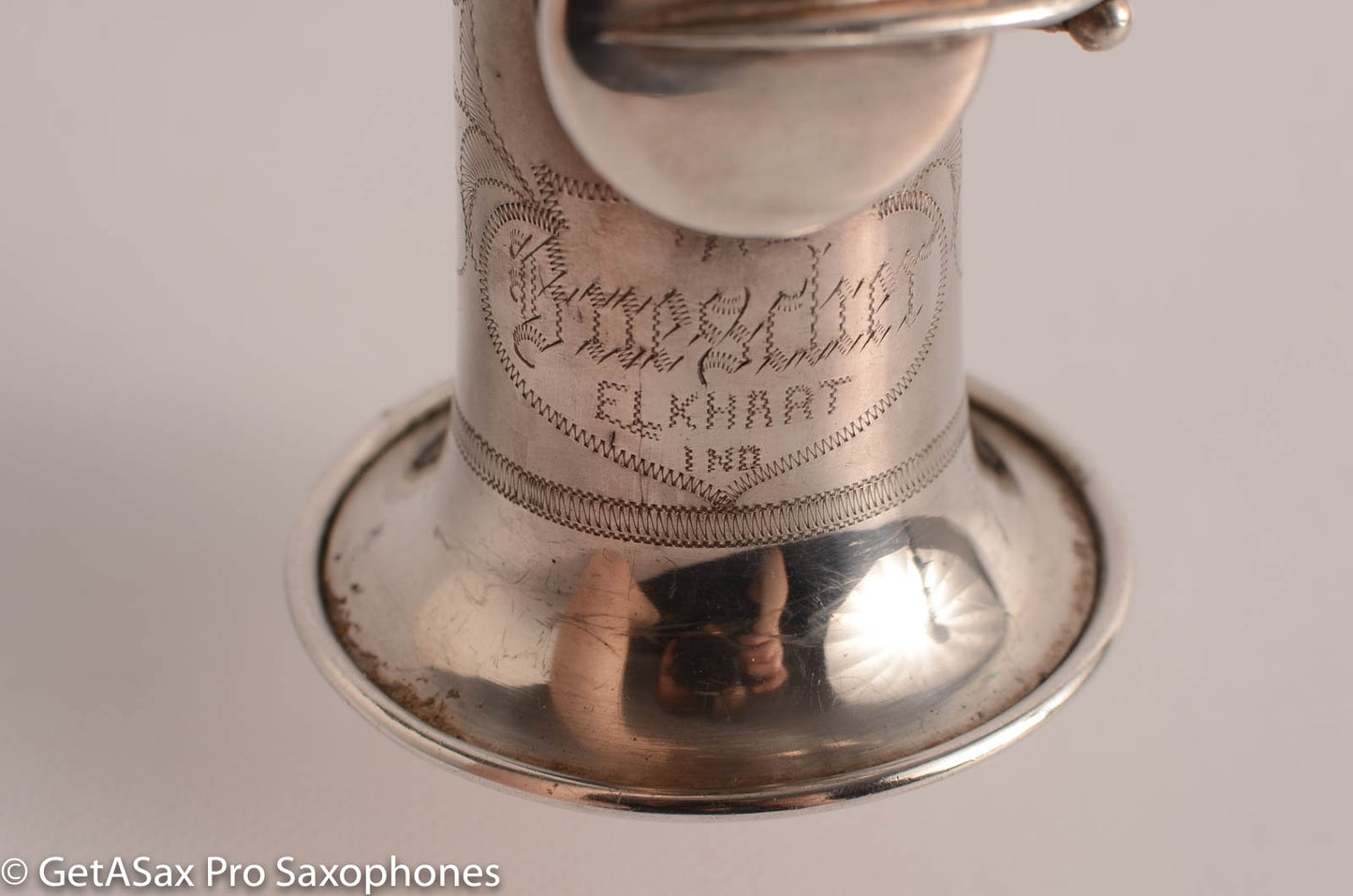 Buescher True Tone Soprano 209k Original Silver Plate old (orig?) pads Great Potential