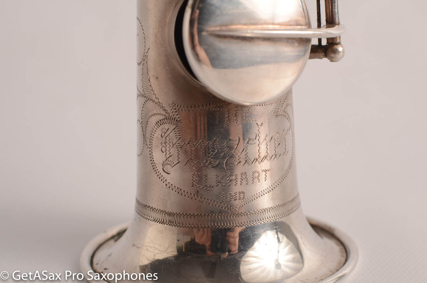 Buescher True Tone Soprano 209k Original Silver Plate old (orig?) pads Great Potential