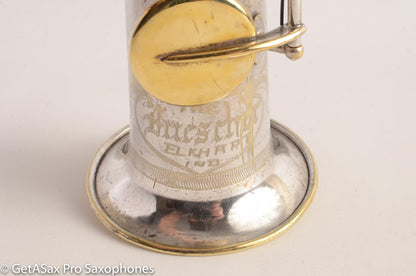 Buescher True Tone Series IV Soprano Saxophone Overhauled Great Deal 218580