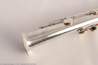 Buescher True Tone Series IV Soprano Saxophone Overhauled Great Deal 218580