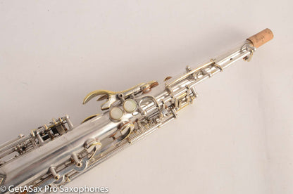 Buescher True Tone Series IV Soprano Saxophone Overhauled Great Deal 218580
