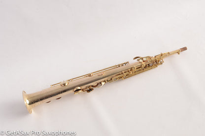 Buescher True Tone Soprano Gold Saxophone 232441