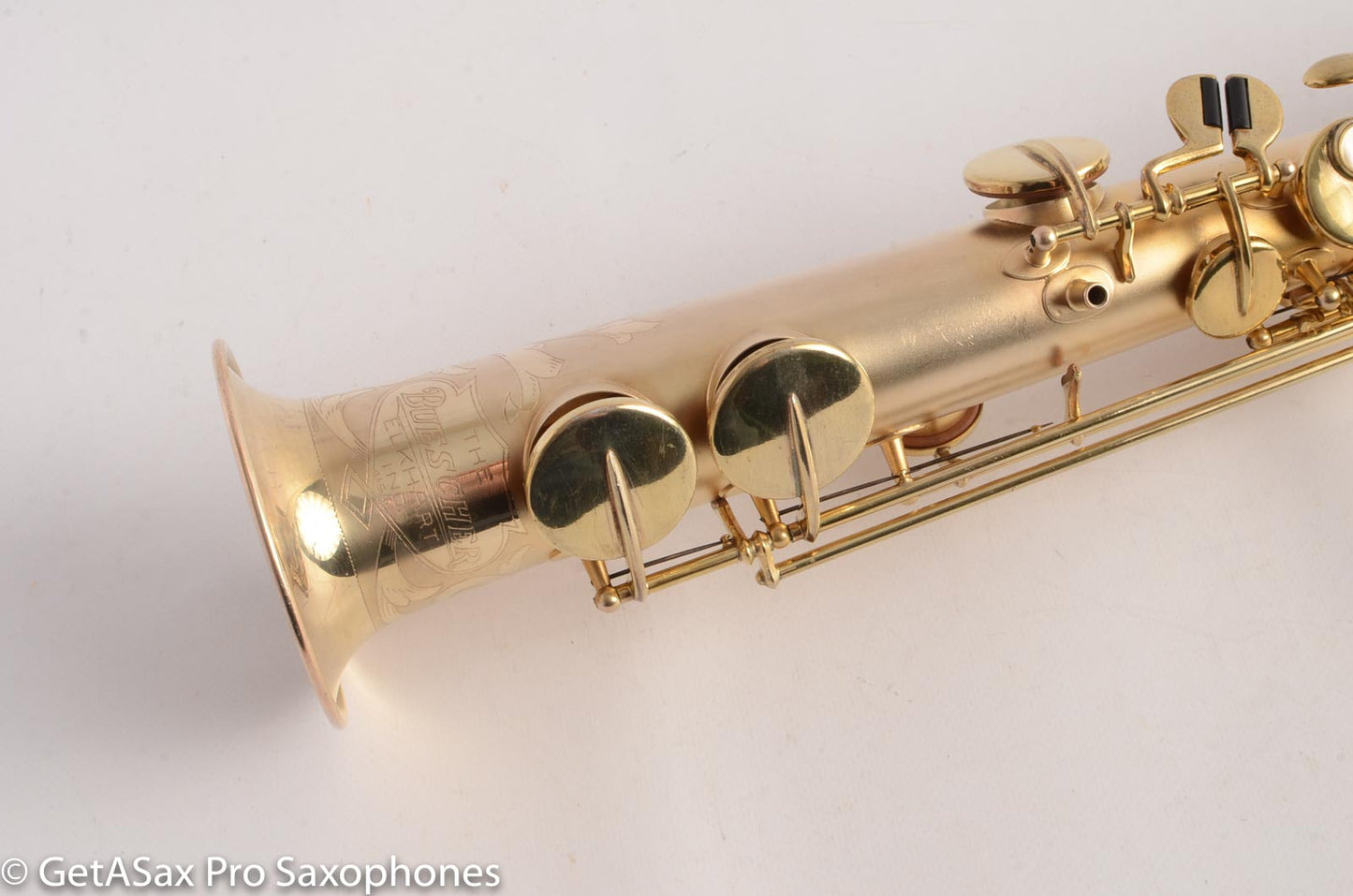 Buescher True Tone Soprano Gold Saxophone 232441