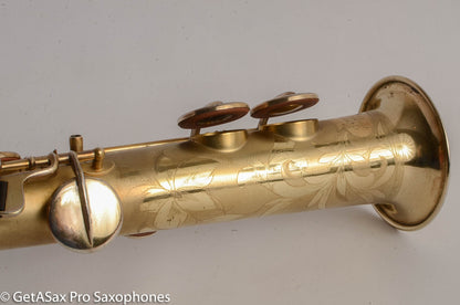 Buescher True Tone Soprano Original Gold Plate Overhauled 183067