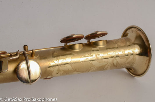 Buescher True Tone Soprano Original Gold Plate Overhauled 183067