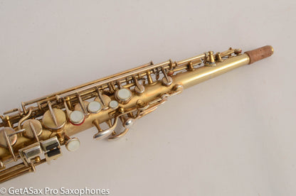 Buescher True Tone Soprano Original Gold Plate Overhauled 183067