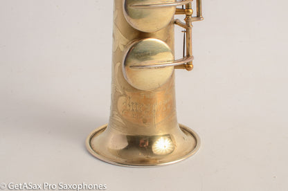 Buescher True Tone Soprano Original Gold Plate Overhauled 183067