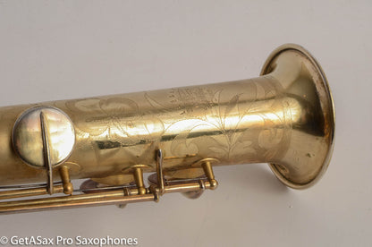 Buescher True Tone Soprano Original Gold Plate Overhauled 183067