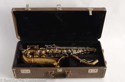 Buescher Top Hat &amp; Cane Alto Saxophone Great Deal 359118