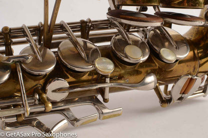 Buescher Top Hat &amp; Cane Alto Saxophone Great Deal 359118