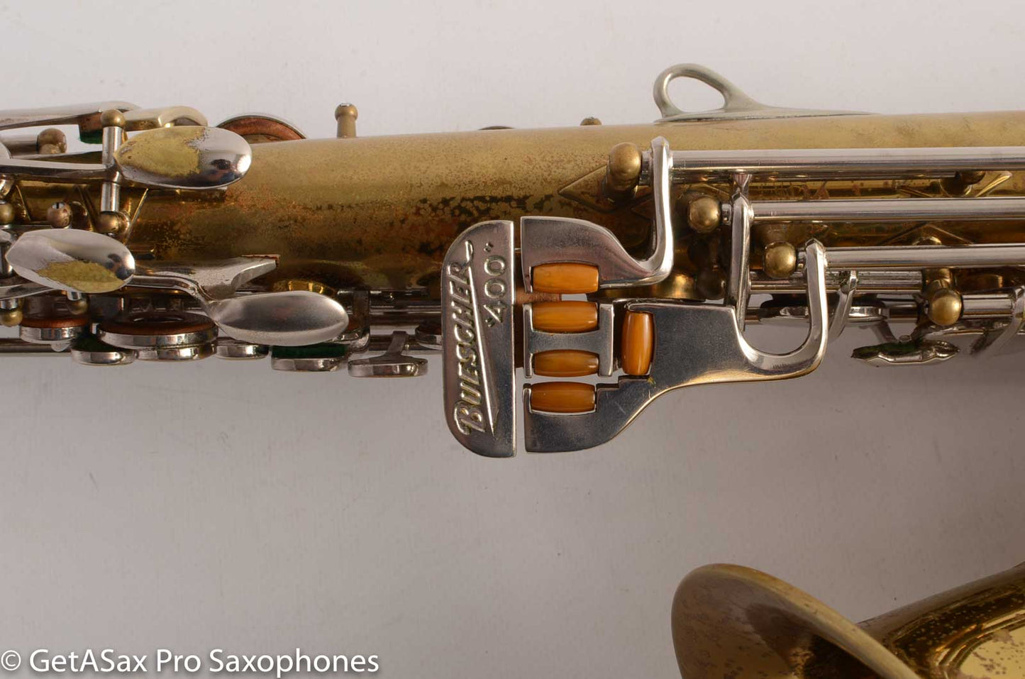 Buescher Top Hat &amp; Cane Alto Saxophone Great Deal 359118