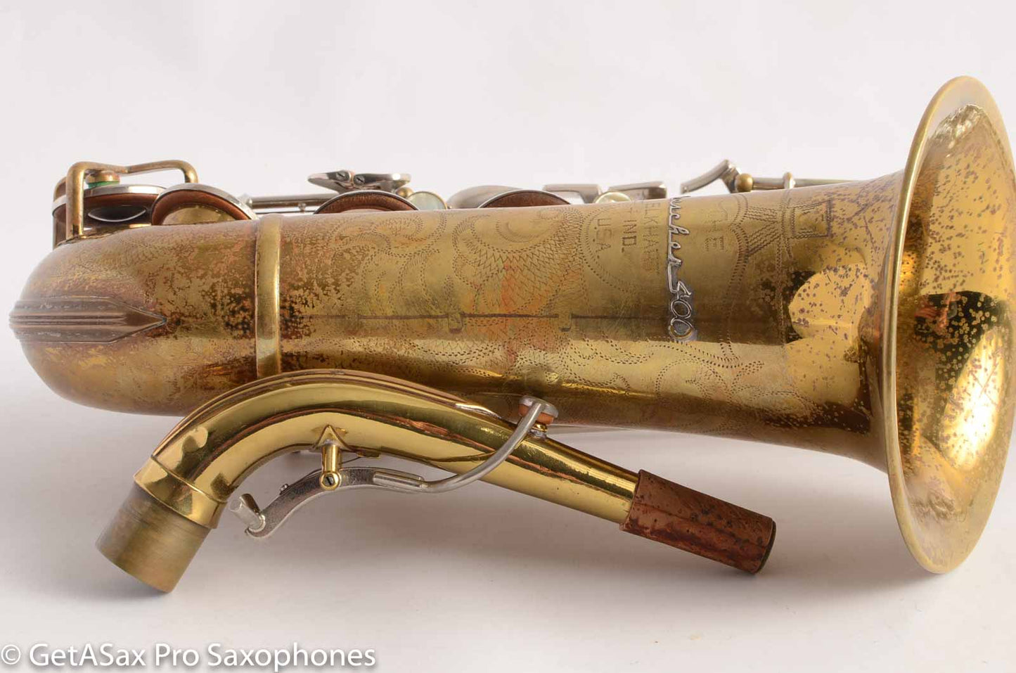 Buescher Top Hat &amp; Cane Alto Saxophone Great Deal 359118