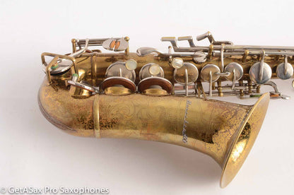 Buescher Top Hat &amp; Cane Alto Saxophone Great Deal 359118