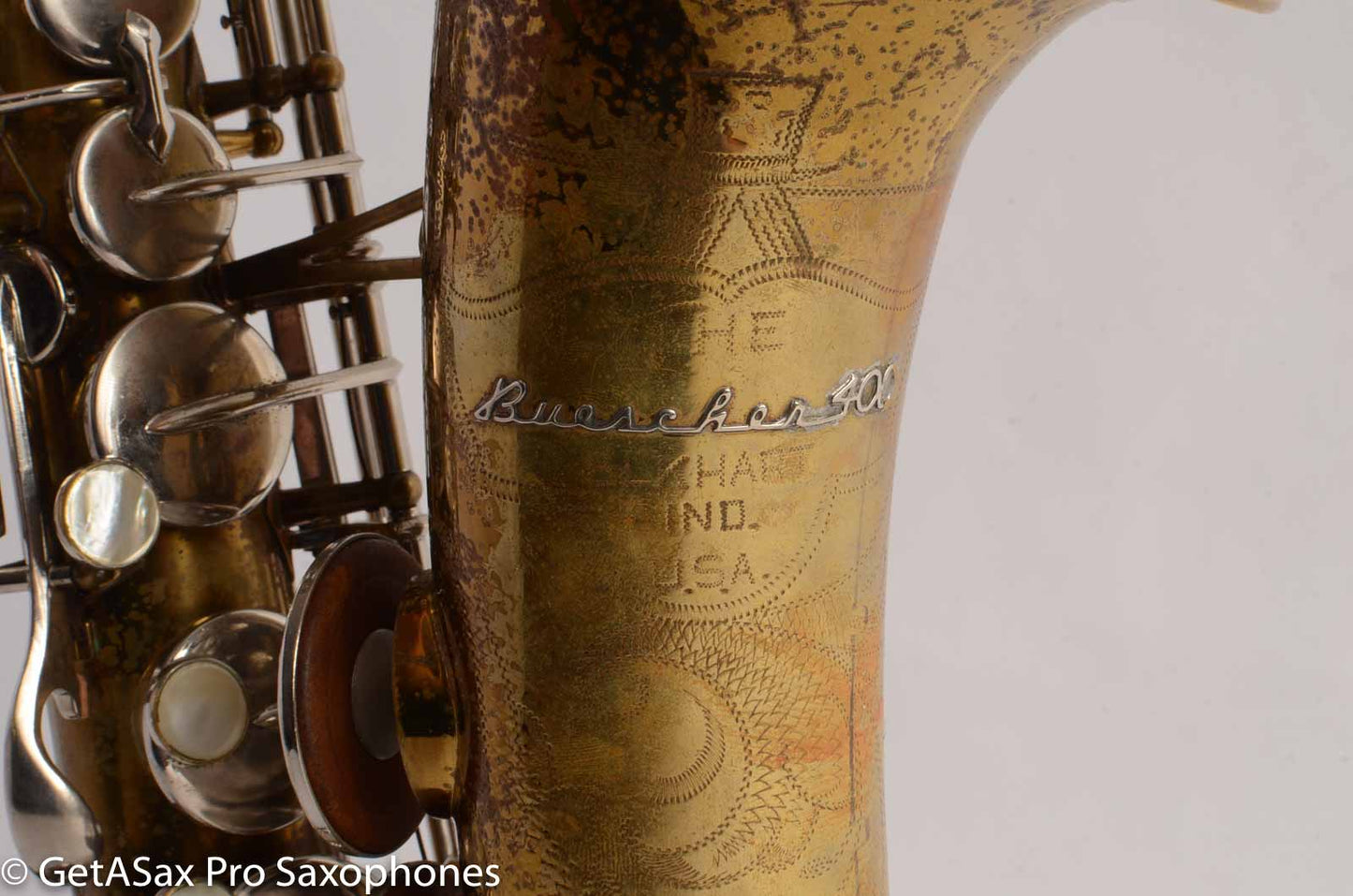 Buescher Top Hat &amp; Cane Alto Saxophone Great Deal 359118