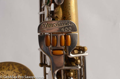 Buescher Top Hat &amp; Cane Alto Saxophone Great Deal 359118