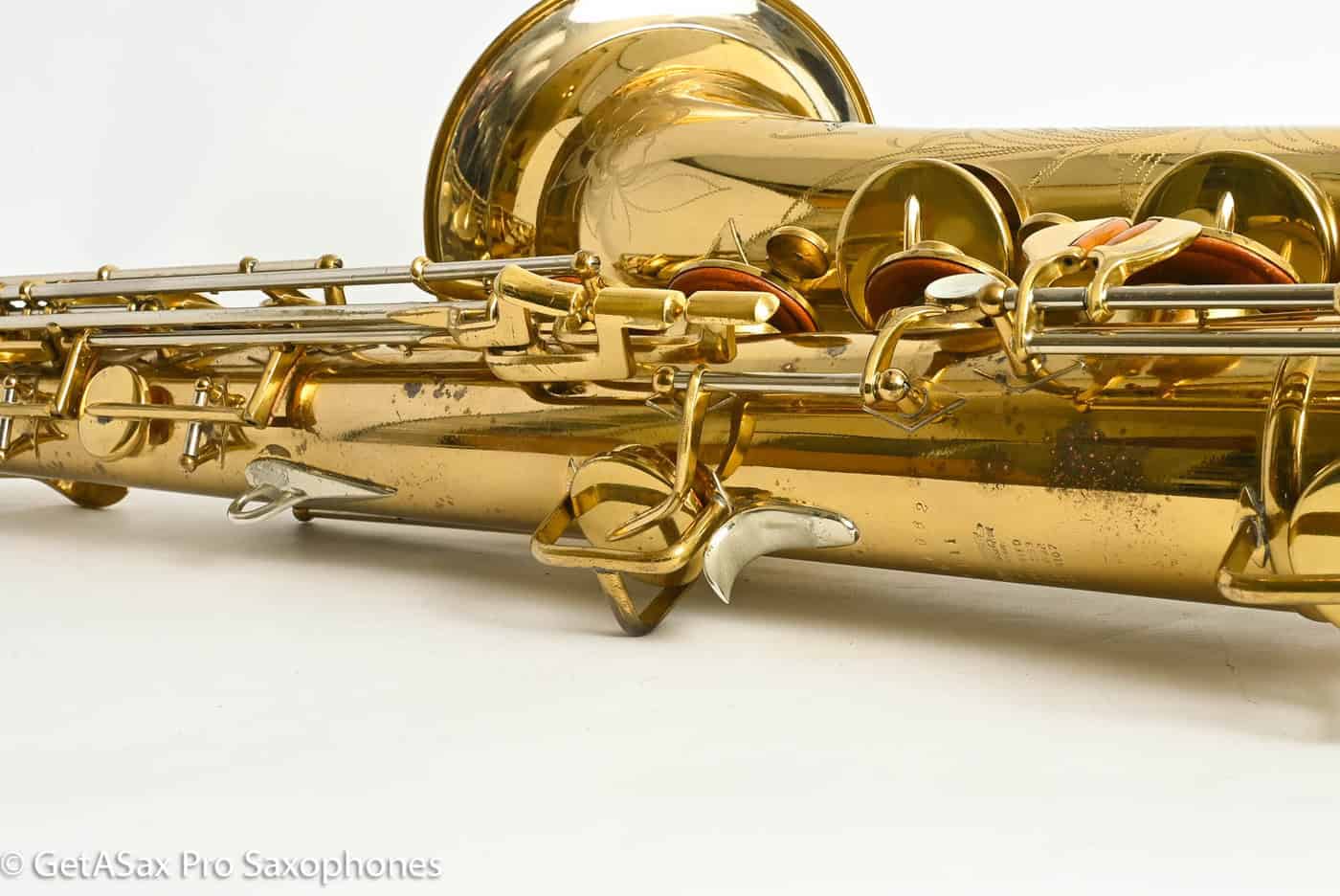 Buescher Top Hat and Cane Tenor B11 Excellent Original Condition! 354062