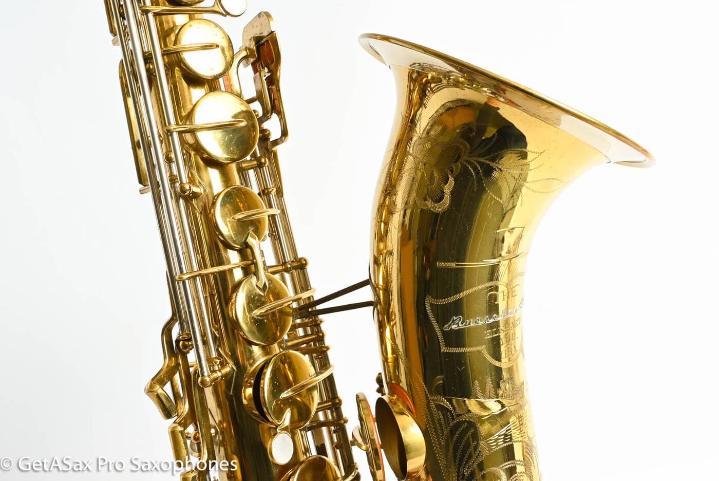 Buescher Top Hat and Cane Tenor B11 Excellent Original Condition! 354062