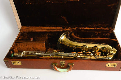 Buescher Top Hat and Cane Tenor B11 Excellent Original Condition! 354062