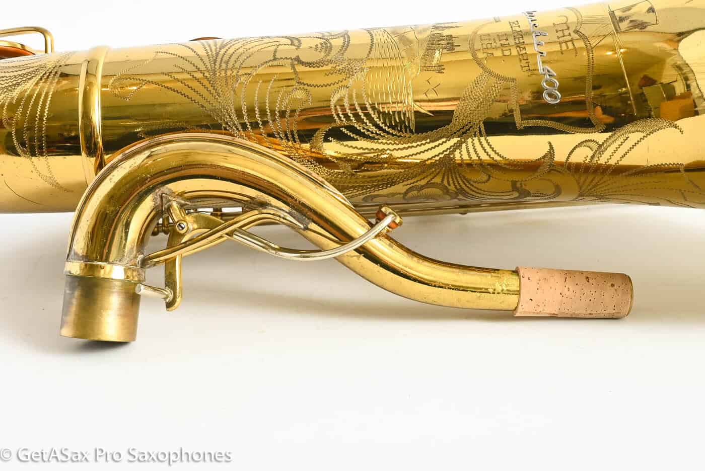 Buescher Top Hat and Cane Tenor B11 Excellent Original Condition! 354062