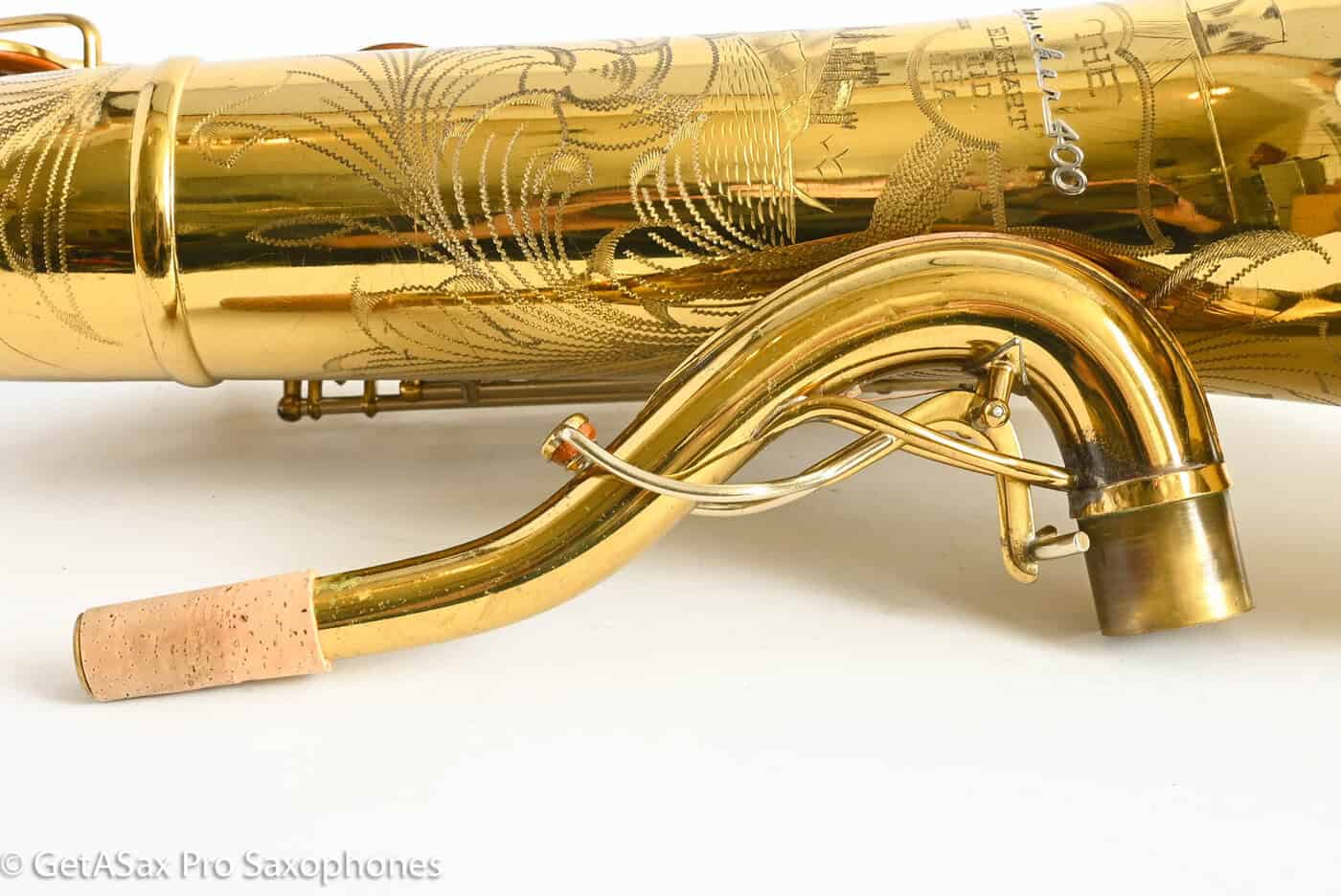 Buescher Top Hat and Cane Tenor B11 Excellent Original Condition! 354062