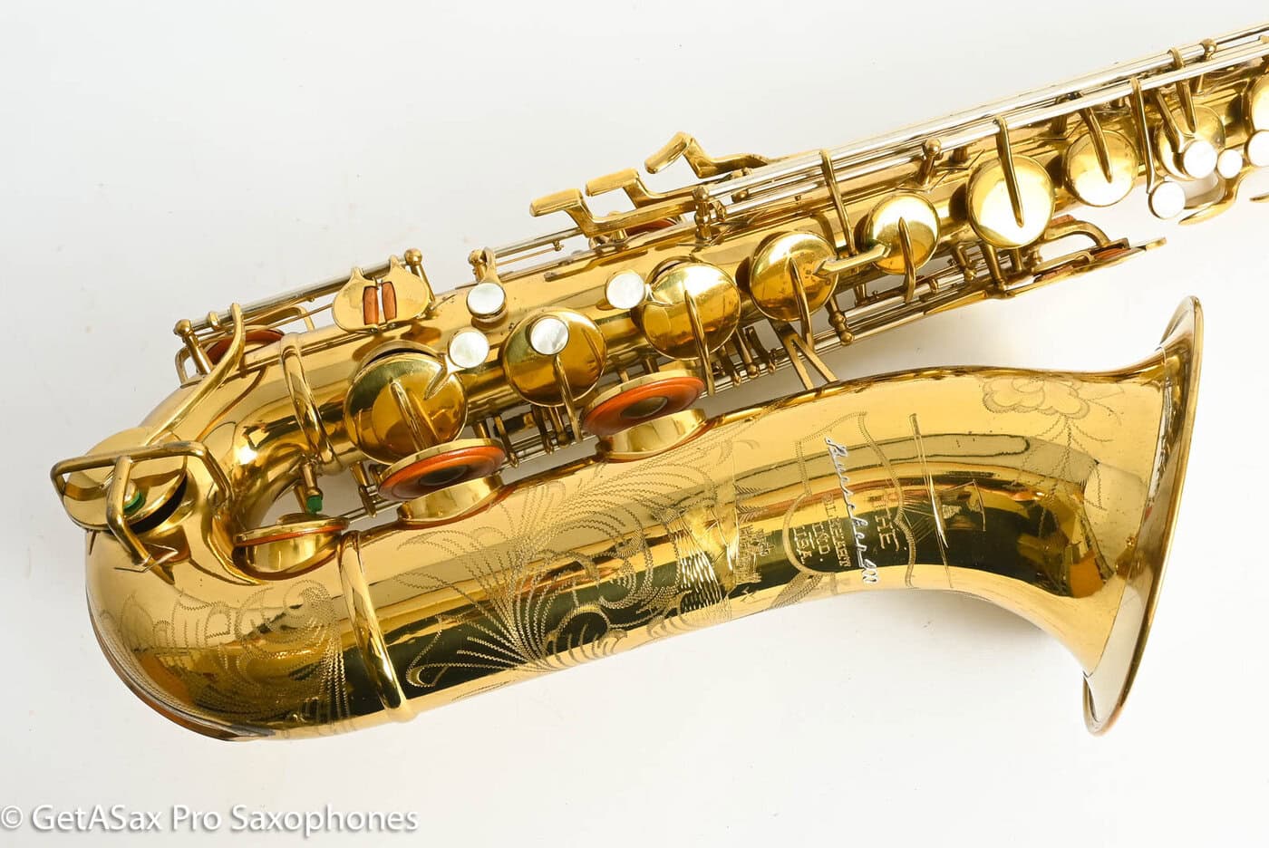 Buescher Top Hat and Cane Tenor B11 Excellent Original Condition! 354062