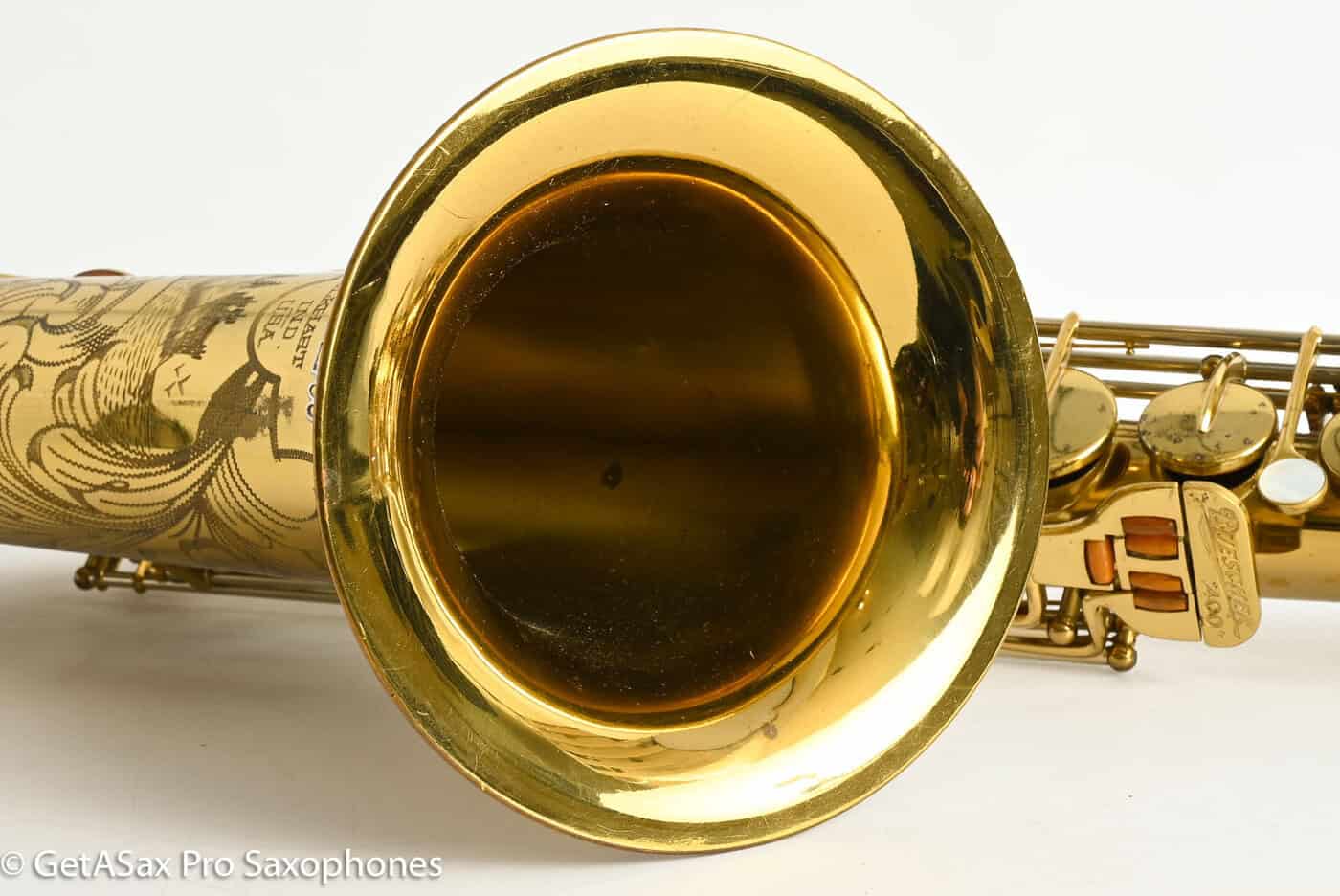 Buescher Top Hat and Cane Tenor B11 Excellent Original Condition! 354062