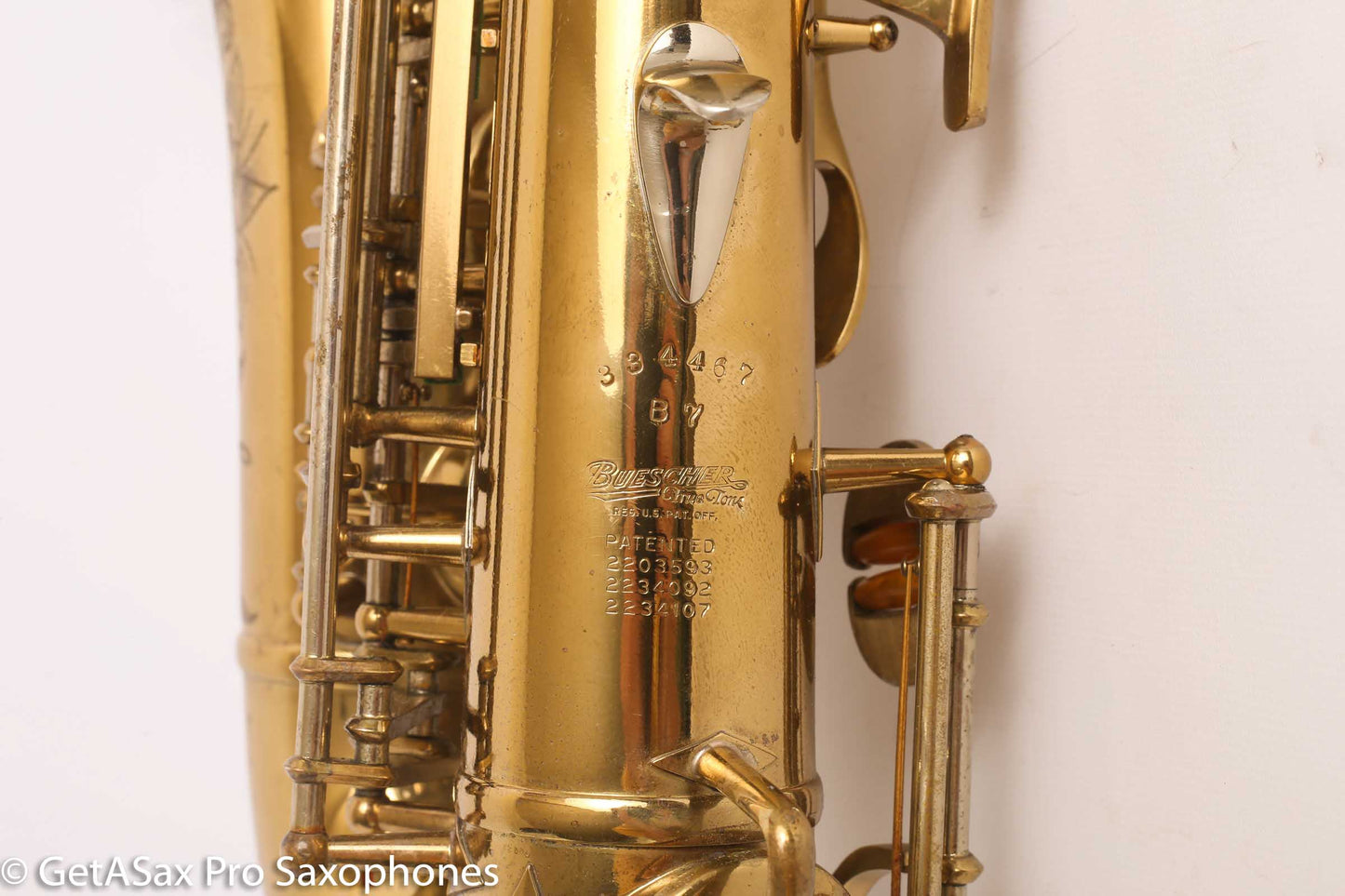 Buescher Top Hat and Cane 400 Alto B7