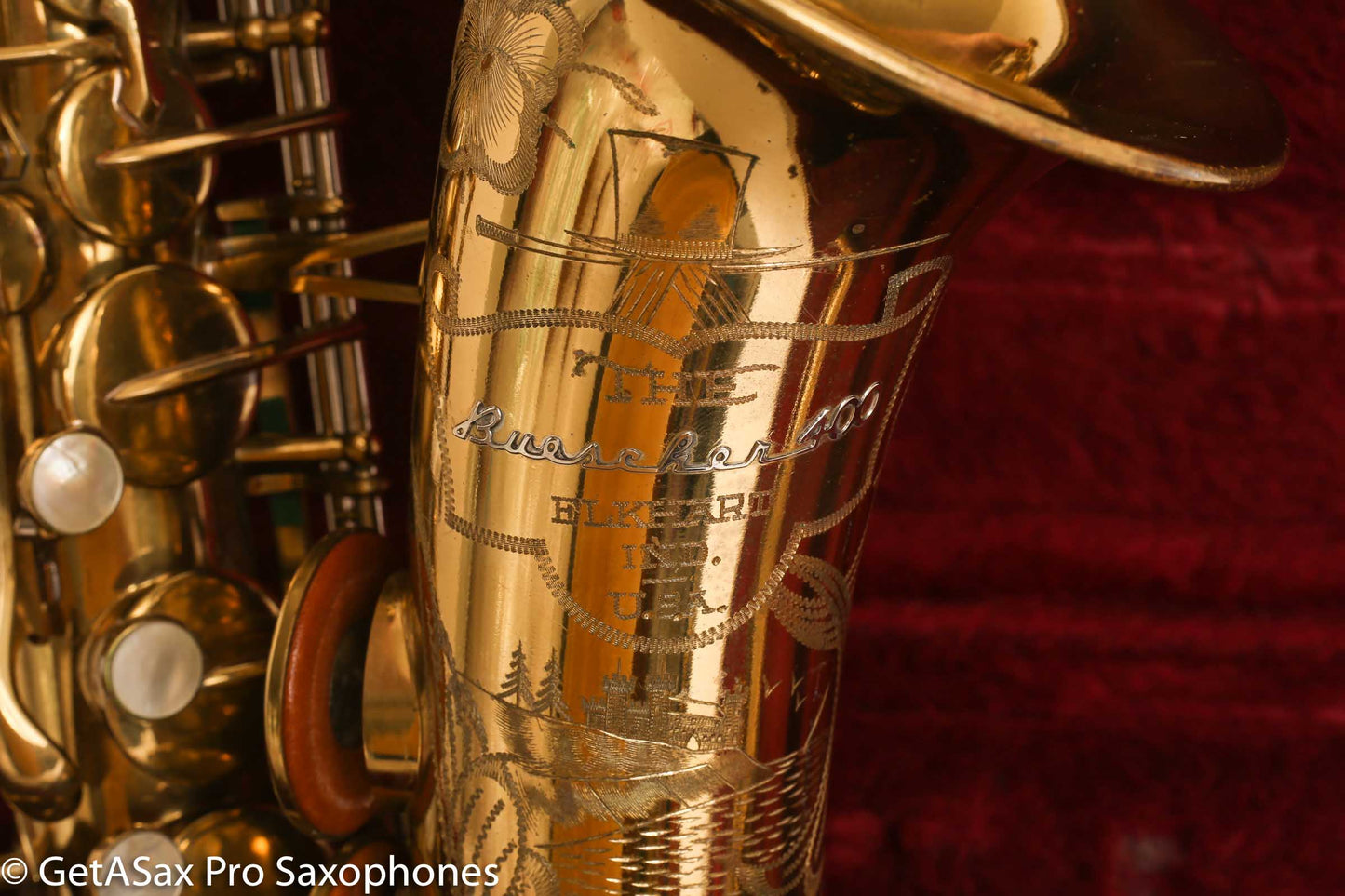 Buescher Top Hat and Cane 400 Alto B7