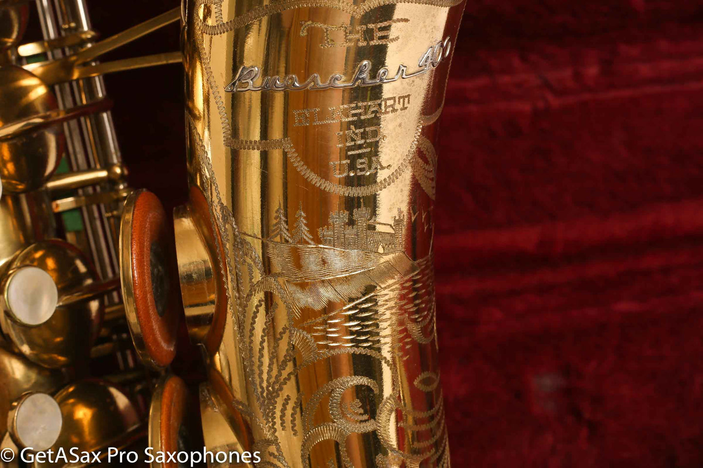 Buescher Top Hat and Cane 400 Alto B7