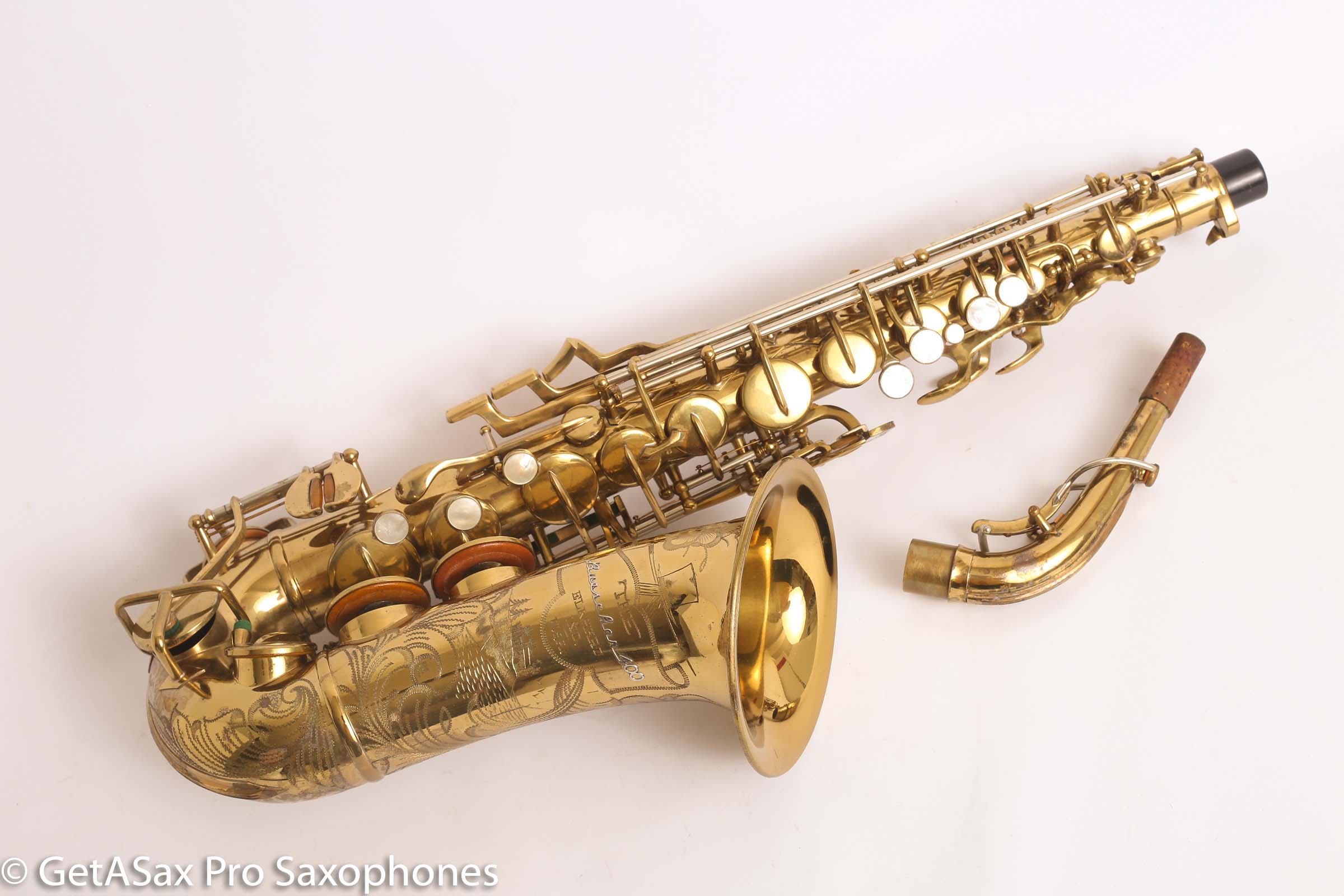 Buescher Top Hat and Cane 400 Alto B7 – GETASAX