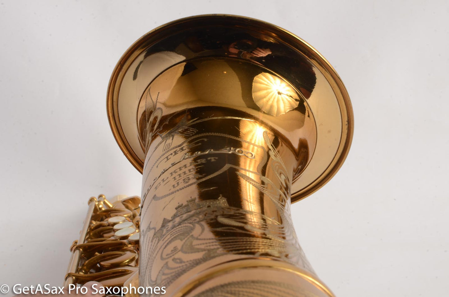 Buescher Top Hat and Cane Alto Saxophone Super 400 Near Mint Superb 323836