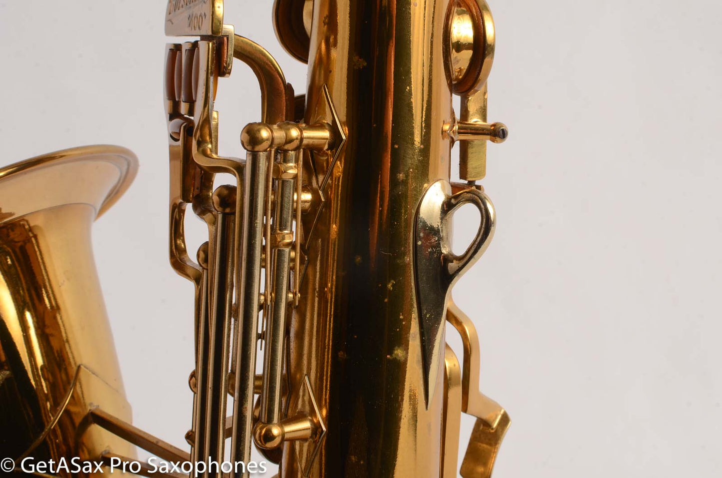 Buescher Top Hat and Cane Alto Saxophone Super 400 Near Mint Superb 323836