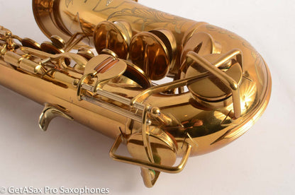 Buescher Top Hat and Cane Alto Saxophone Super 400 Near Mint Superb 323836