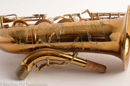 Buescher Top Hat and Cane Alto Saxophone Super 400 Near Mint Superb 323836