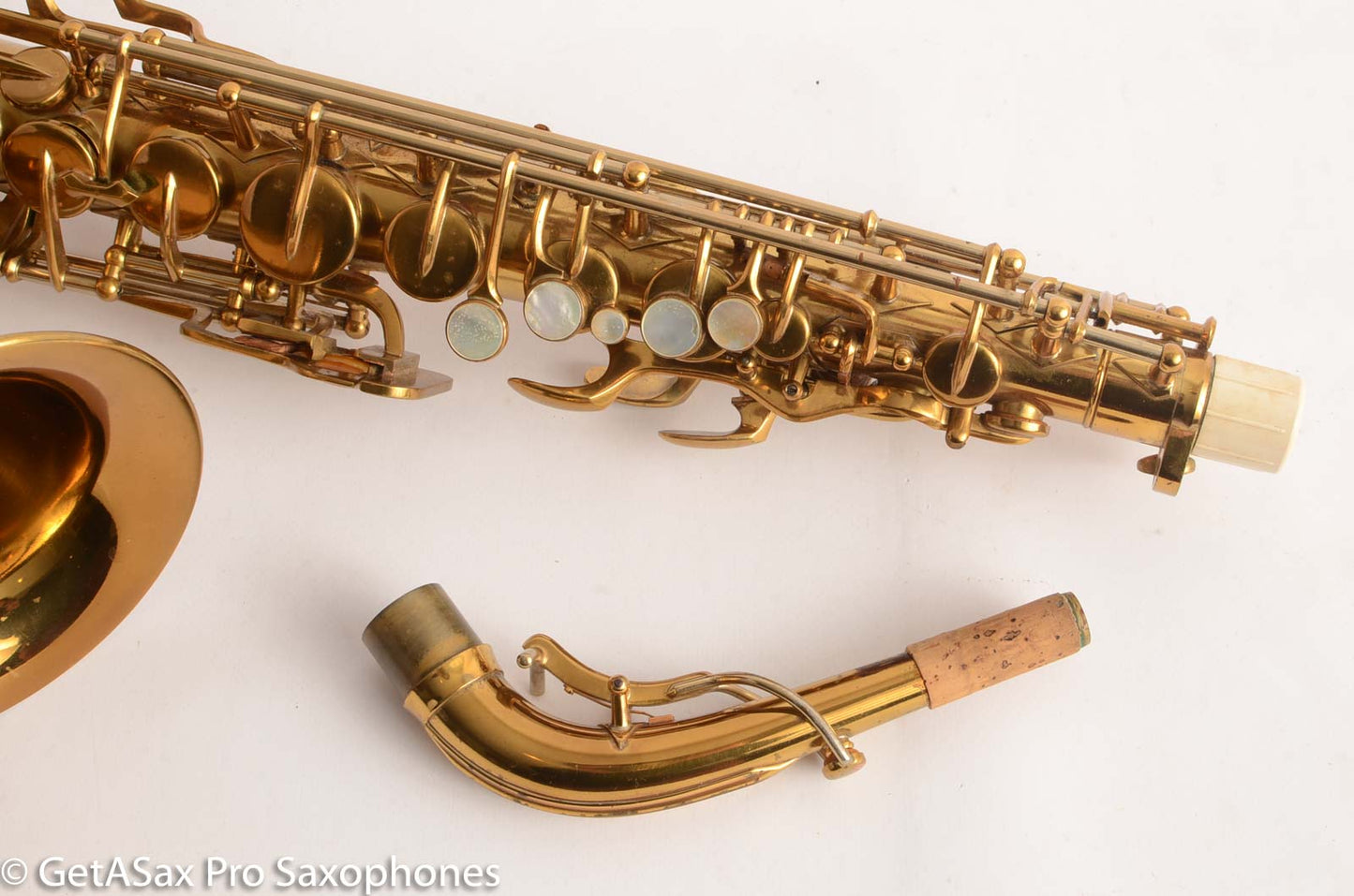 Buescher Top Hat and Cane Alto Saxophone Super 400 Near Mint Superb 323836