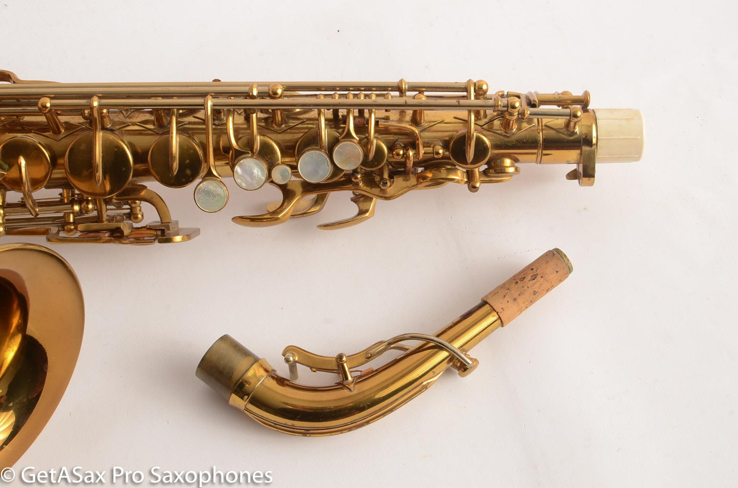 Buescher Top Hat and Cane Alto Saxophone Super 400 Near Mint Superb 323836