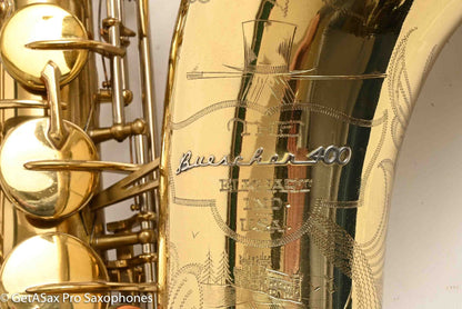 Buescher 400 Top Hat and Cane Tenor Relacquered Looks Original 345356