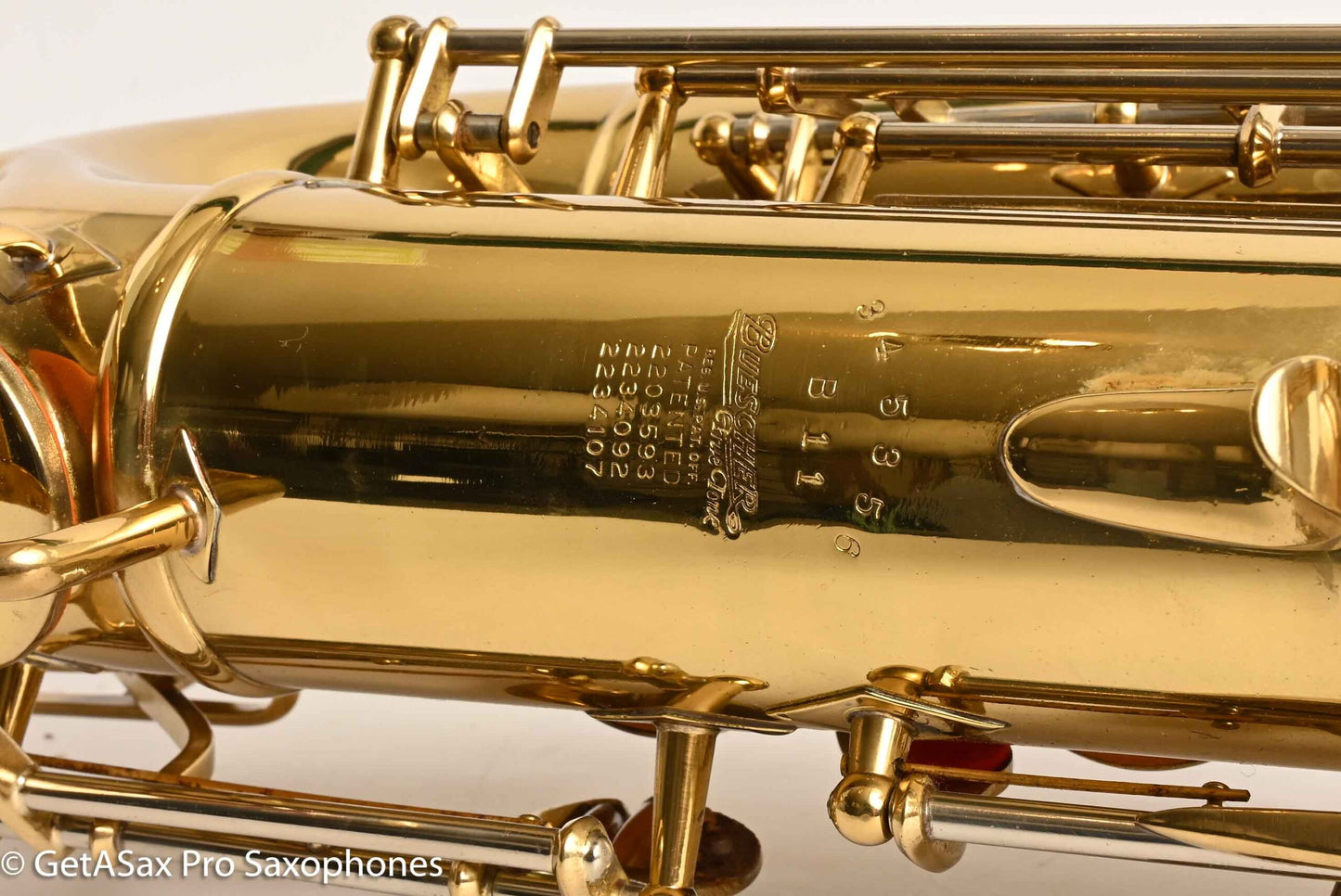 Buescher 400 Top Hat and Cane Tenor Relacquered Looks Original 345356