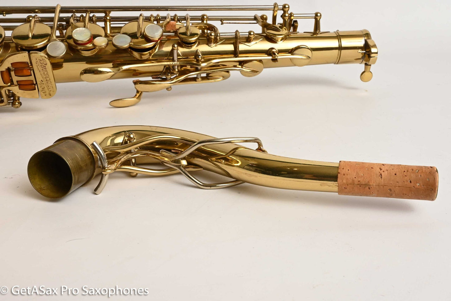 Buescher 400 Top Hat and Cane Tenor Relacquered Looks Original 345356