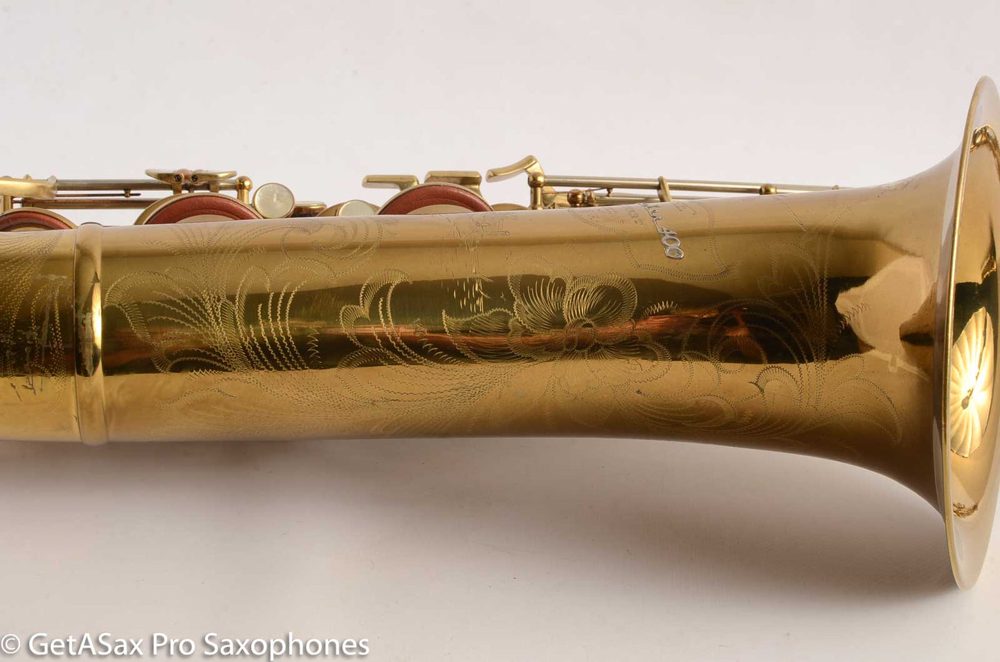 Buescher Top Hat and Cane Tenor Saxophone Fresh Overhaul Factory Relacquer 300849