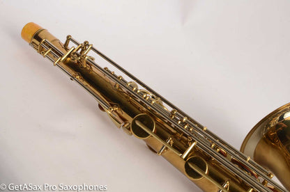 Buescher Top Hat and Cane Tenor Saxophone Fresh Overhaul Factory Relacquer 300849