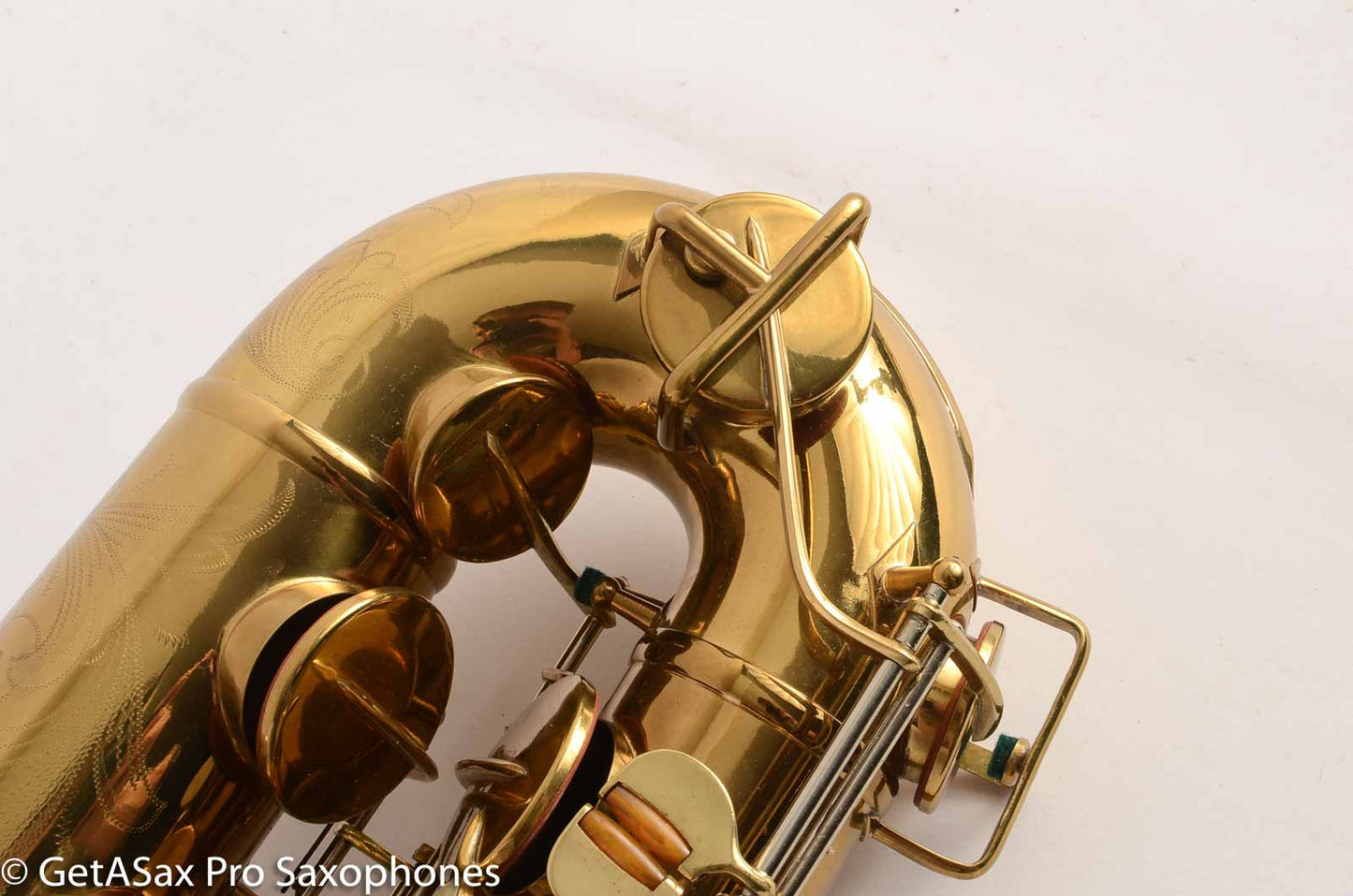 Buescher Top Hat and Cane Tenor Saxophone Fresh Overhaul Factory Relacquer 300849