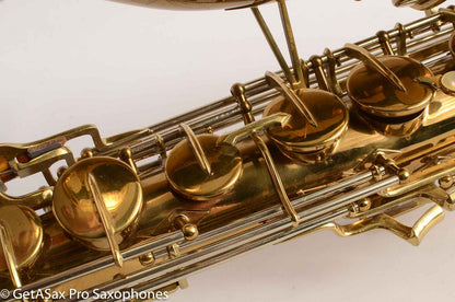 Buescher Top Hat and Cane Tenor Saxophone Fresh Overhaul Factory Relacquer 300849