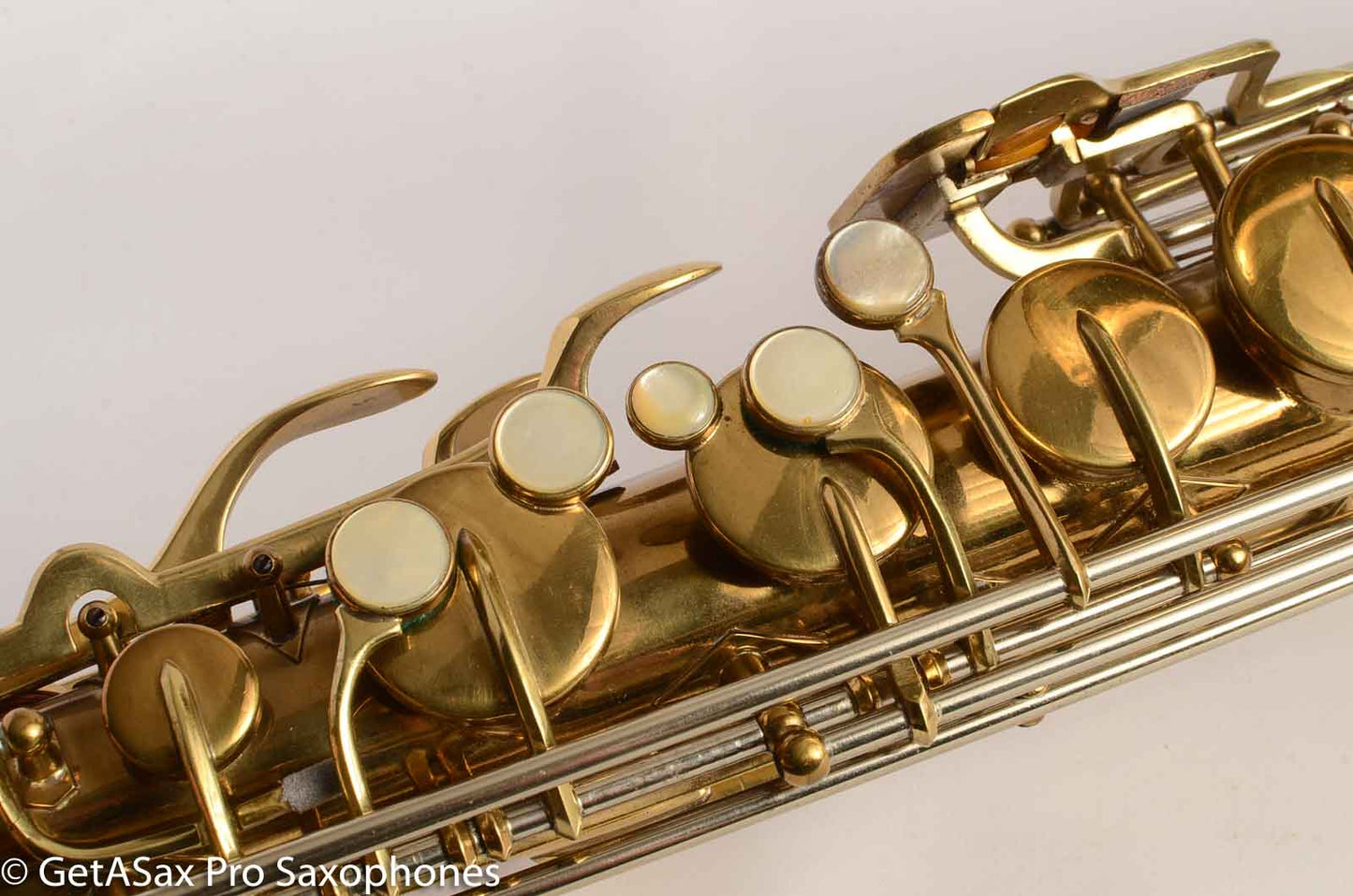 Buescher Top Hat and Cane Tenor Saxophone Fresh Overhaul Factory Relacquer 300849